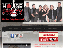 Tablet Screenshot of housepartyrocks.com